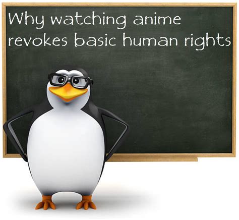 The Real Social Issues No Anime Penguin Know Your Meme