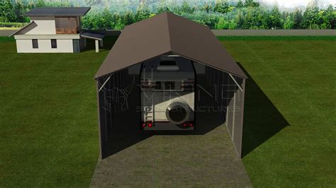 Why a steel rvport structure? 20x51 Steel RV Shelter