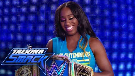 How Naomi Made The Smackdown Womens Title Glow Wwe Talking Smack
