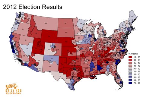Daily Kos Elections Presents The Best Map Ever Of United States