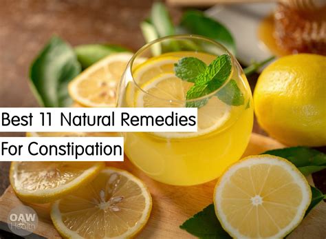Best 11 Natural Remedies For Constipation Oawhealth