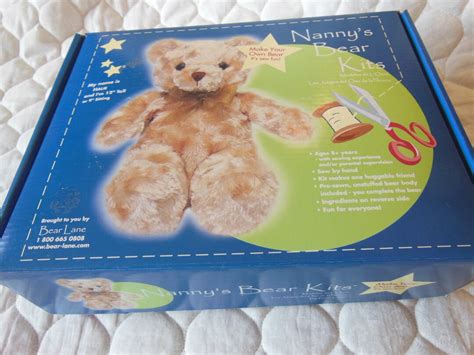 Nannys Bear Kit Make Your Own Teddy Bear 12 Etsy