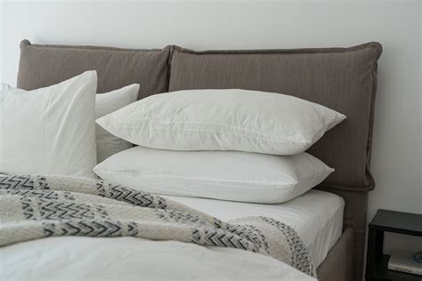 White Pillows On A Bed · Free Stock Photo