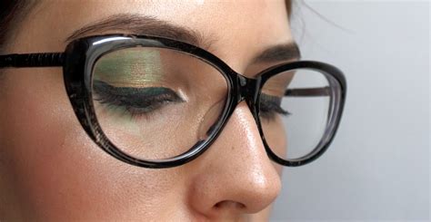 Makeup For Glasses Tips And Tricks Beauty Fine Print