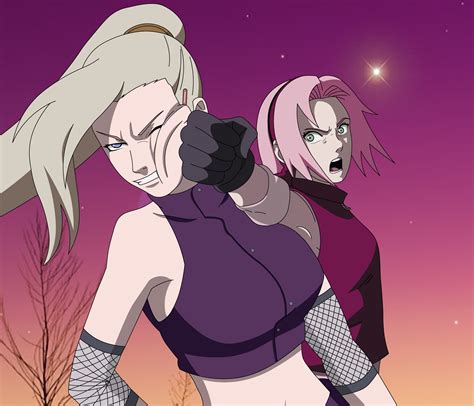 Naruto Ino Vs Sakura By Zombiezeus1 On Deviantart