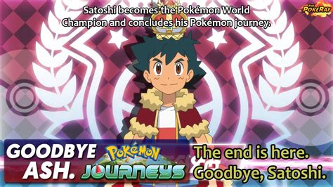 The End Of Ash Ketchum Revealedleaked The End Of Pokémon Journeys Youtube