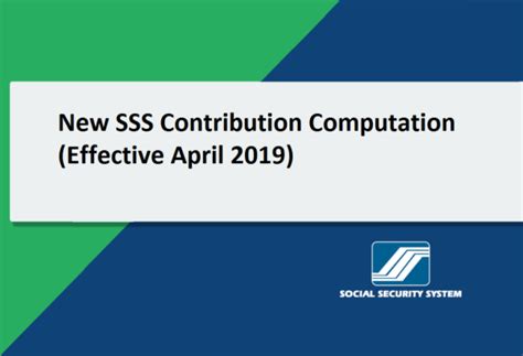 How to compute your sss retirement pension. Reminder: Increase of SSS Contribution Starts April 2019 ...
