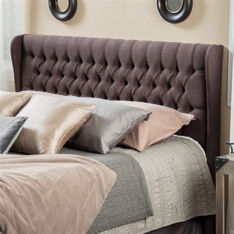 How To Make A Queen Size Headboard Poly And Bark Gray Rochelle Panel