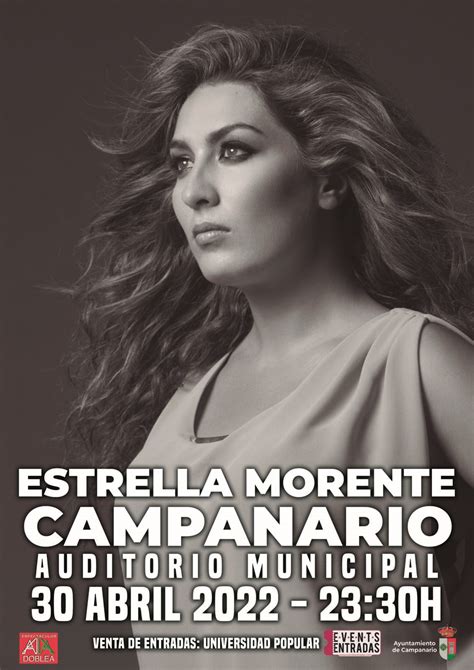 Estrella Morente Protagonista De La Feria De Abril 2022 Ayuntamiento