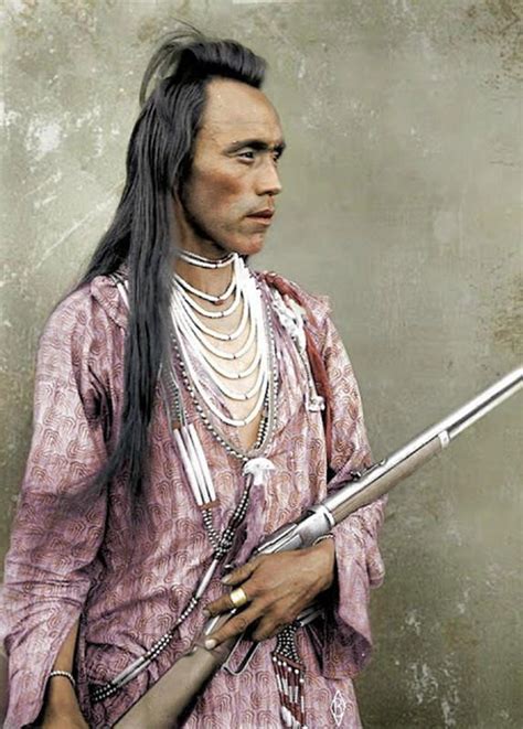 Colored Portraits Of Native Americans Th Century History Daily