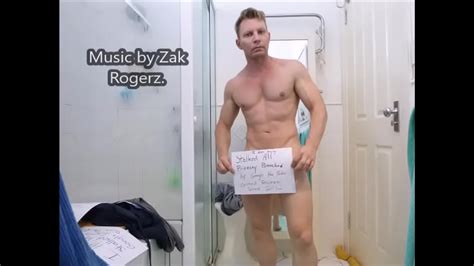 Sexy Aussie Bodybuilder Gets Naked And Send A Message Zakrogerz Porno