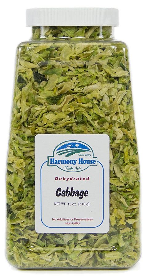 Harmony house bed & breakfast. Harmony House Foods, Dried Cabbage, Flakes, 12 Ounce Quart ...