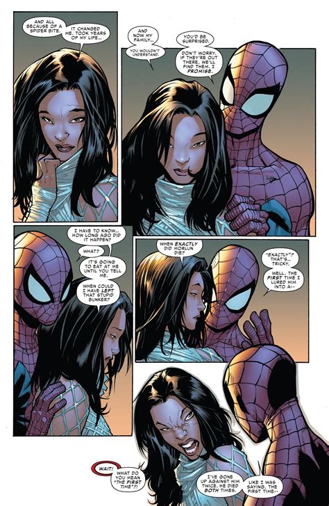 amazing spider man 2014 2 page 63 silk spiderman comics spiderman spiderman black cat