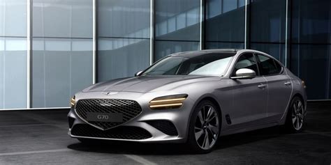 2022 Genesis G70 Receives A Mild Facelift And New Performance Tech