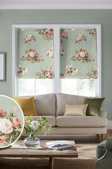 Buy Laura Ashley Rosemore Made To Measure Roman Blind From The Next Uk