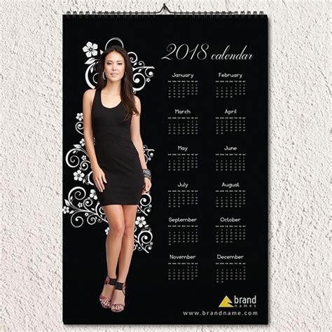 Fashion Corporate Wall Calendar Design