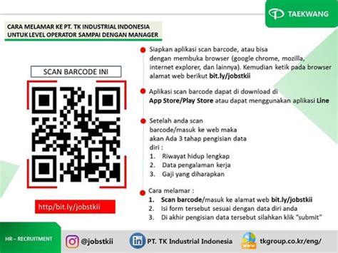 Aman, tidak ada orang yang antri. Cara Melamar Ke PT. TK Industrial Indonesia (Taekwang) Subang 2019 | KASKUS