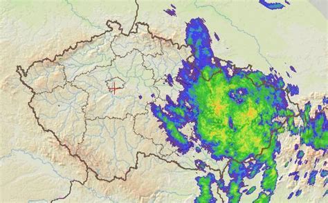 Pokrytí území české republiky radary na počasí online. Radar počasí oblačnost