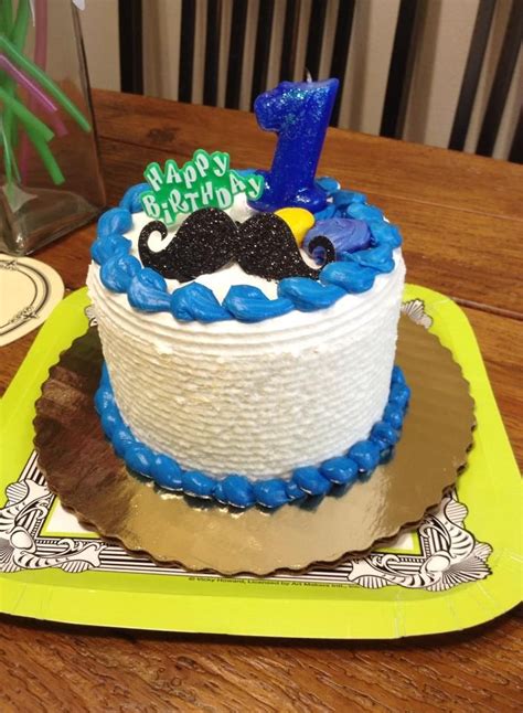 I kinda wanna pull my hair out. Jase's smash cake from Kroger | Jase's 1st Birthday ...
