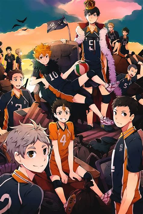 A lot of fans decorate their place with posters and wall stickers of all sorts. Haikyuu!! Anime Poster - My Hot Posters