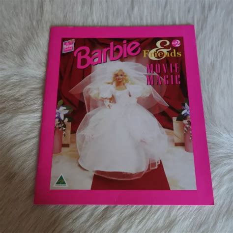 BARBIE MOVIE MAGIC Vtg BARBIE And FRIENDS Book 1999 Vtg Mattel Barbie