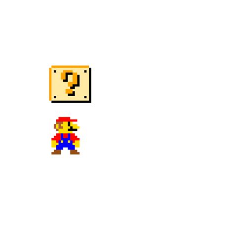 Mario Supper Pixel Art