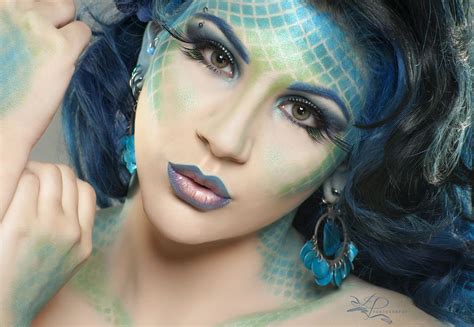 mysterie muse mermaids and sirens lean with it rock with it halloween mermaid makeup