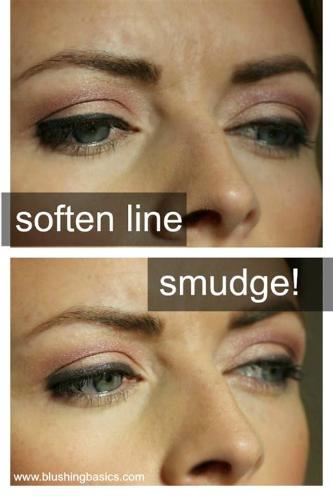 It will deposit a gorgeous, saturated line of color on the lash line and not bleed into the eye like a liquid liner will. blushing basics: Tips For Applying Eyeliner