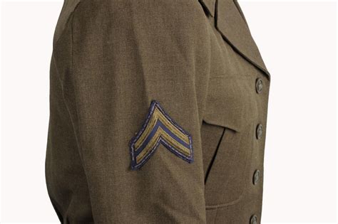 1950s Us Army Wwii Korean War Era Ike Military Jacket Memorabilia