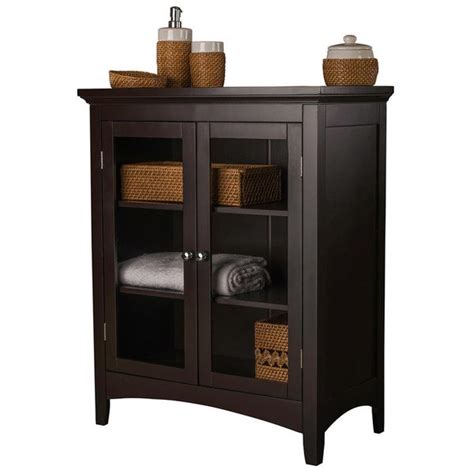 Bathroom furniture, set of 6. Shop Essential Home Furnishings Classique Espresso Wood ...