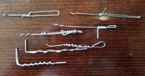 Maybe you would like to learn more about one of these? You too can be a locksmith with a paperclip lock picking set