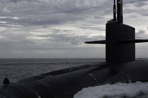 Ohio Class Uss Alaska Ssbn 732 Returns To Naval Submarine Base Kings