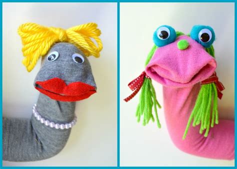 Sock Puppets With Yarn Hair For Your Inner Child Best Sock Puppet