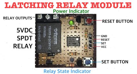 Latching Relay Module 9 Steps With Pictures Instructables