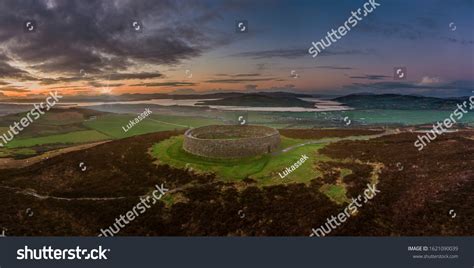 Grianan Aileach Ring Fort Donegal Ireland Stock Photo 1621090039