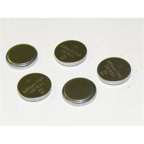 5pcs Cr1632 Cr 1632 3v Lithium Coin Cell Button Battery Batteries Usa