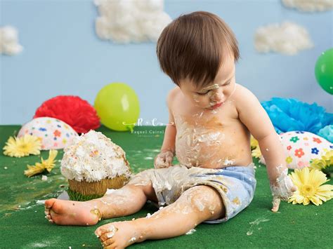 SesiÓn Smash Cake Raquel Cairol Fotografía Newborn Tenerife