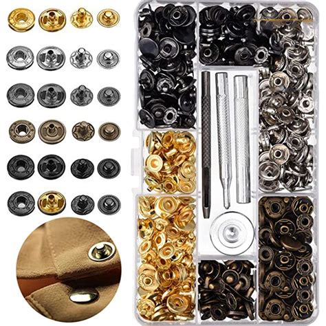 Buy Anbane Snap Fasteners Metal Snaps Button Press Snap Fasteners