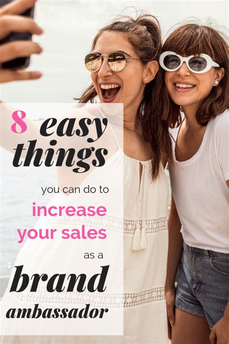 If he does, people will clearly see the connection between him and the brand. 8 Easy Things You Can Do To Increase Your Sales as a Brand ...