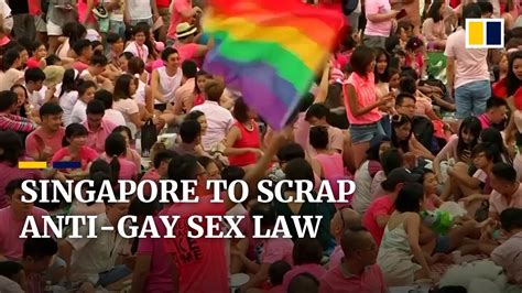 Singapore To Scrap Anti Gay Sex Law But Upholds Ban On Same Sex Marriage Youtube