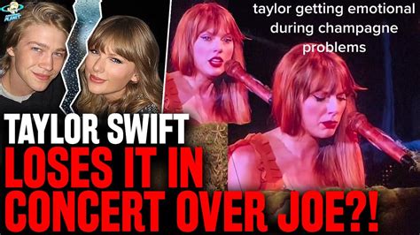 Brutal Taylor Swift Loses It In Concert Over Joe Alwyn Break Up