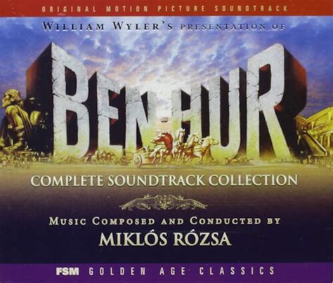 Miklos Rosza Ben Hur Original Soundtrack Cd