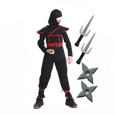 Boys Kids Naruto Ninja Costume Cosplay Halloween Assassin Japanese