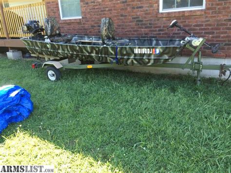 Armslist For Saletrade 12ft Jon Boattrailermotor