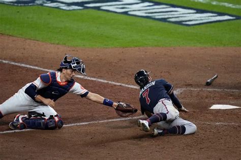Braves Power Past Astros In Game 1 Of World Series After Losing Starter To Broken Leg