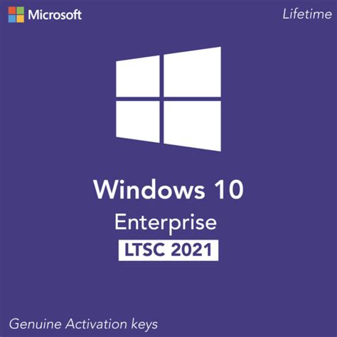 Microsoft Windows 10 Enterprise Ltsc 2021 Product Key Lifetime