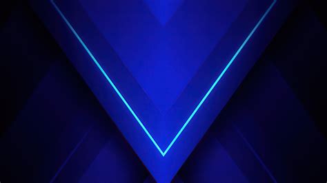 2560x1440 Blue Triangle Abstract 4k 1440p Resolution Hd 4k Wallpapers