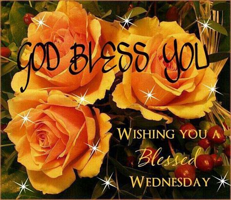 God Bless You Wishing You A Blessed Wednesday Pictures Photos And
