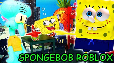 Spongebob Squarepants Weird Roblox Games Edition Youtube