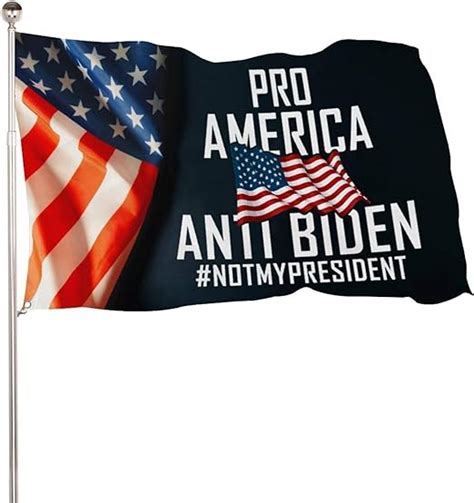 Evisuk Pro America Anti Biden Flag 3x5ft Colorfast Uv